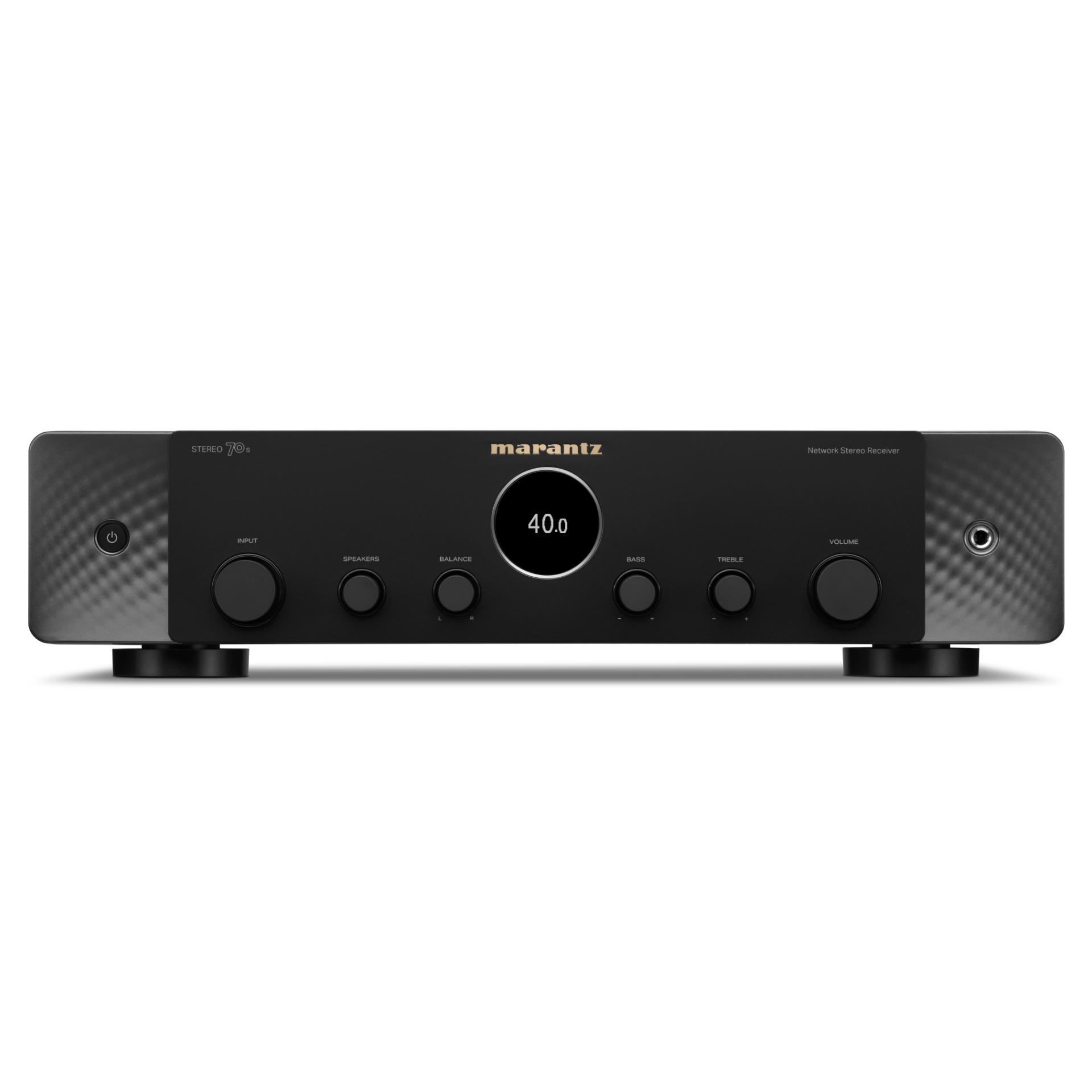 marantz Stereo Receiver Stereo 70s in Schwarz Vorderseite