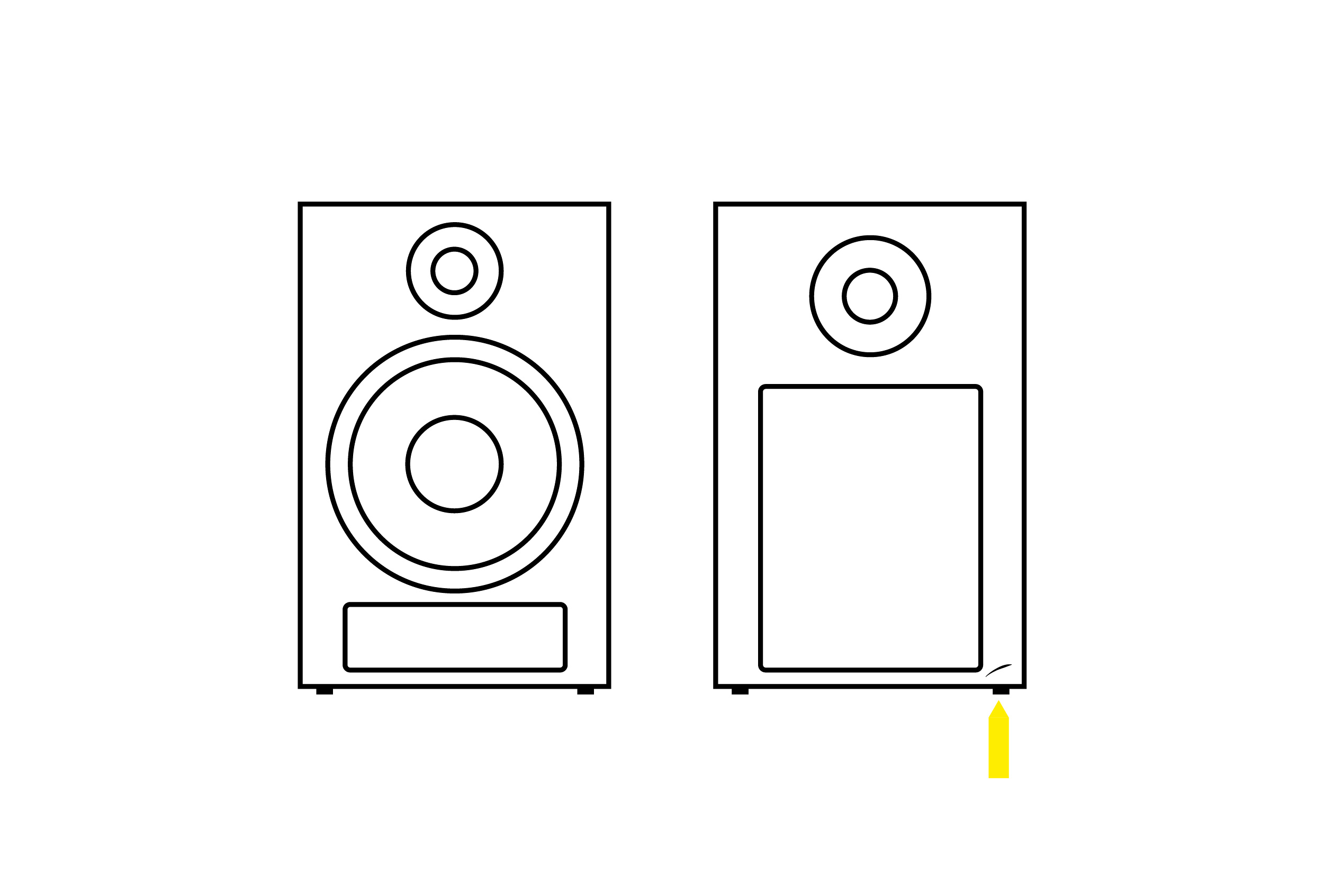 2nd choice illustration compact speakers 2nd choice illustration compact speakers