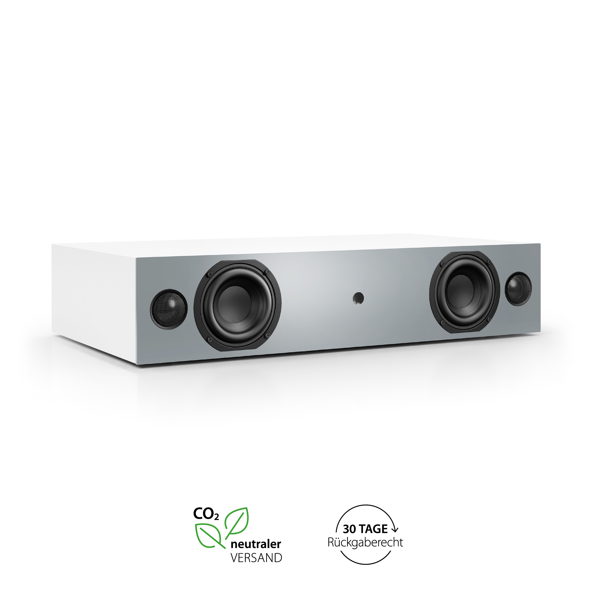 nuBox AS 225 Soundbar in Ice Grey