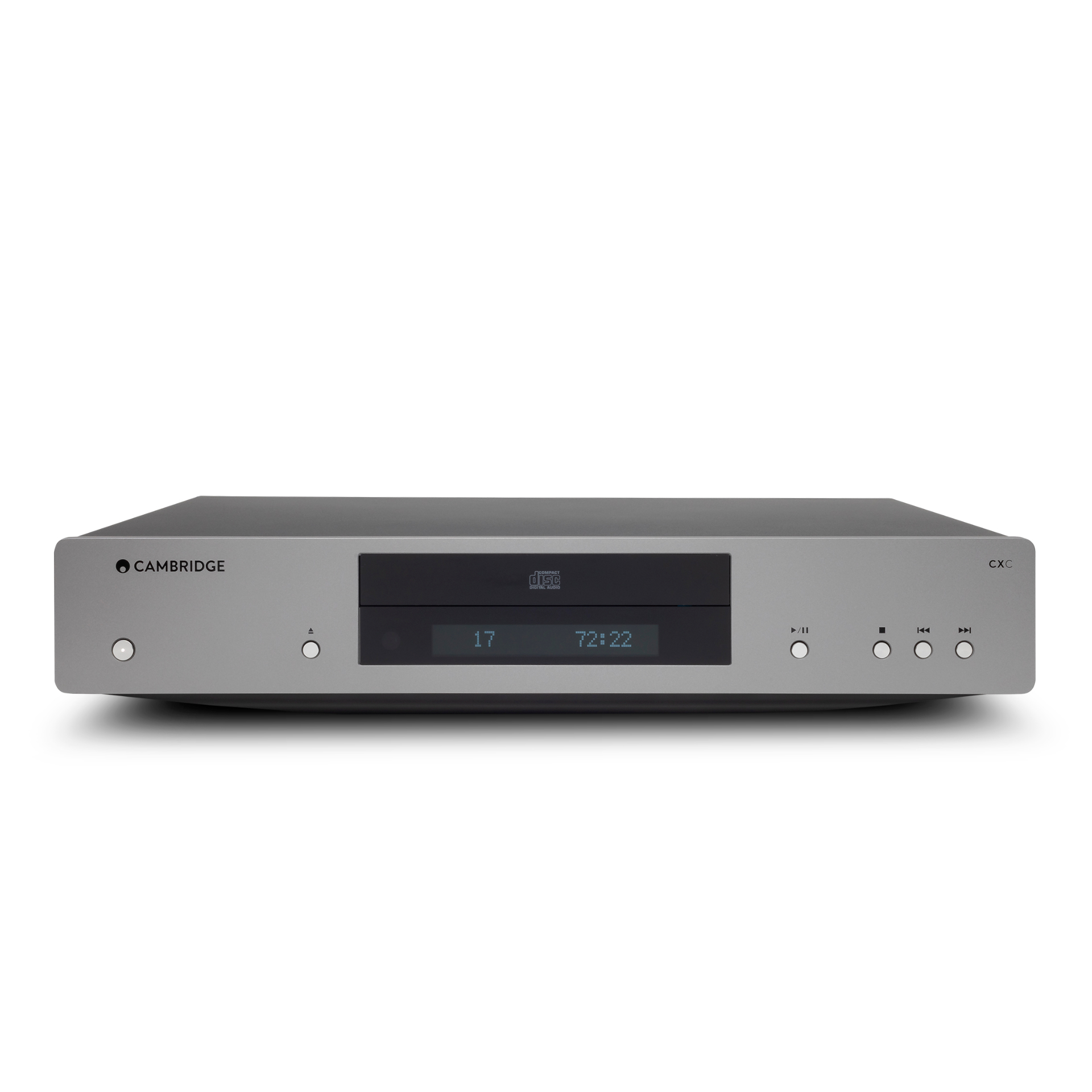 Cambridge CD-Spieler CXC v2 grau front 
