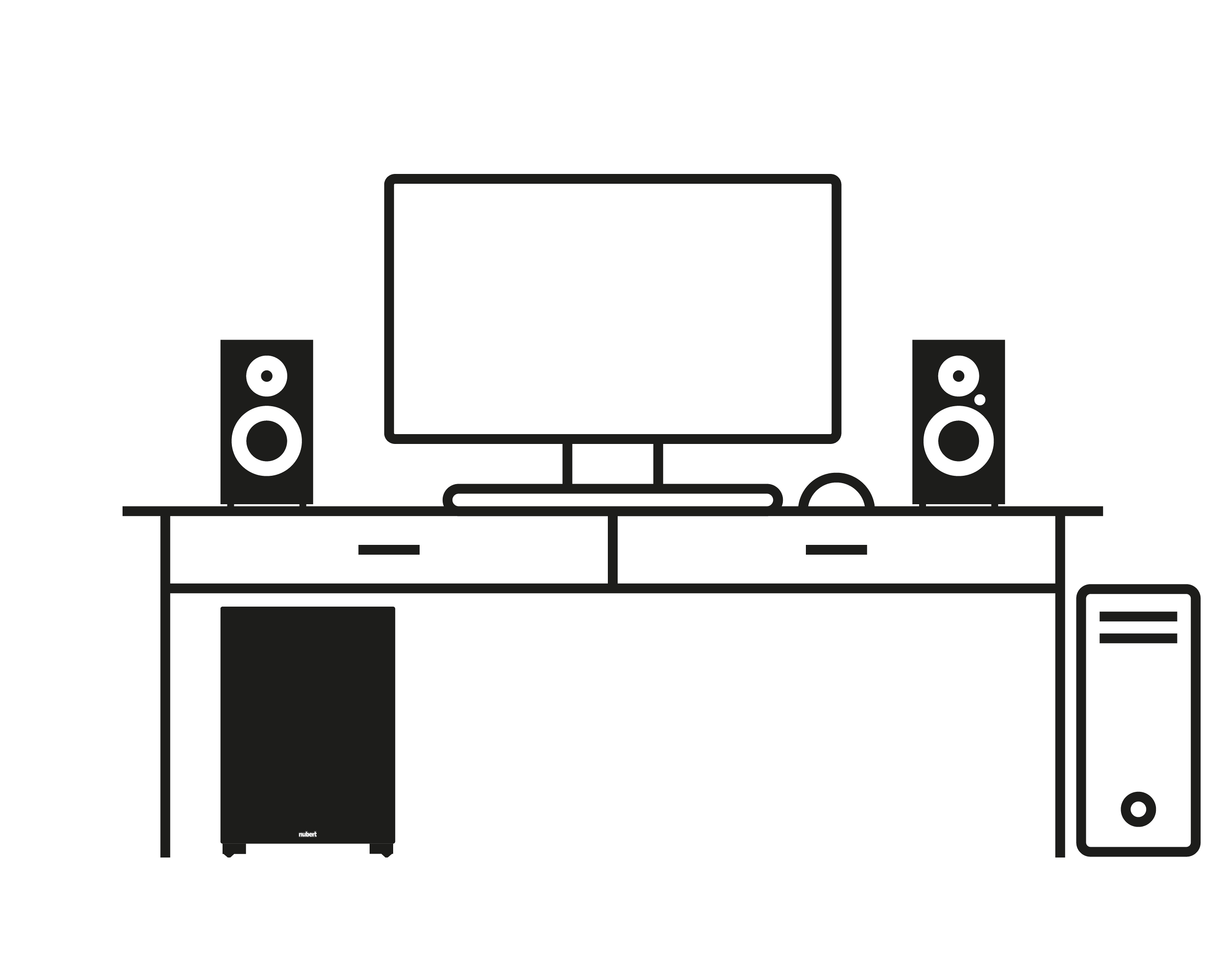 nuBoxx A-125 pro mit Subwoofer nuBoxx A-125 pro mit Subwoofer